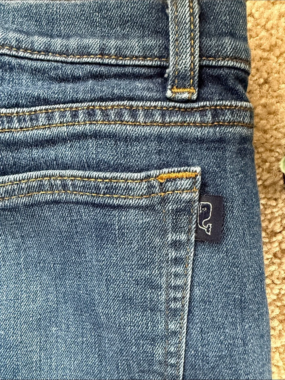 Vineyard Vines Kids Medium Blue Straight Jeans size 18